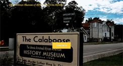 Desktop Screenshot of calaboosemuseum.org