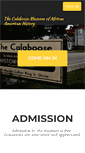Mobile Screenshot of calaboosemuseum.org